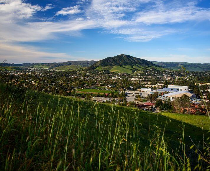 Landscape View of San Luis Obispo