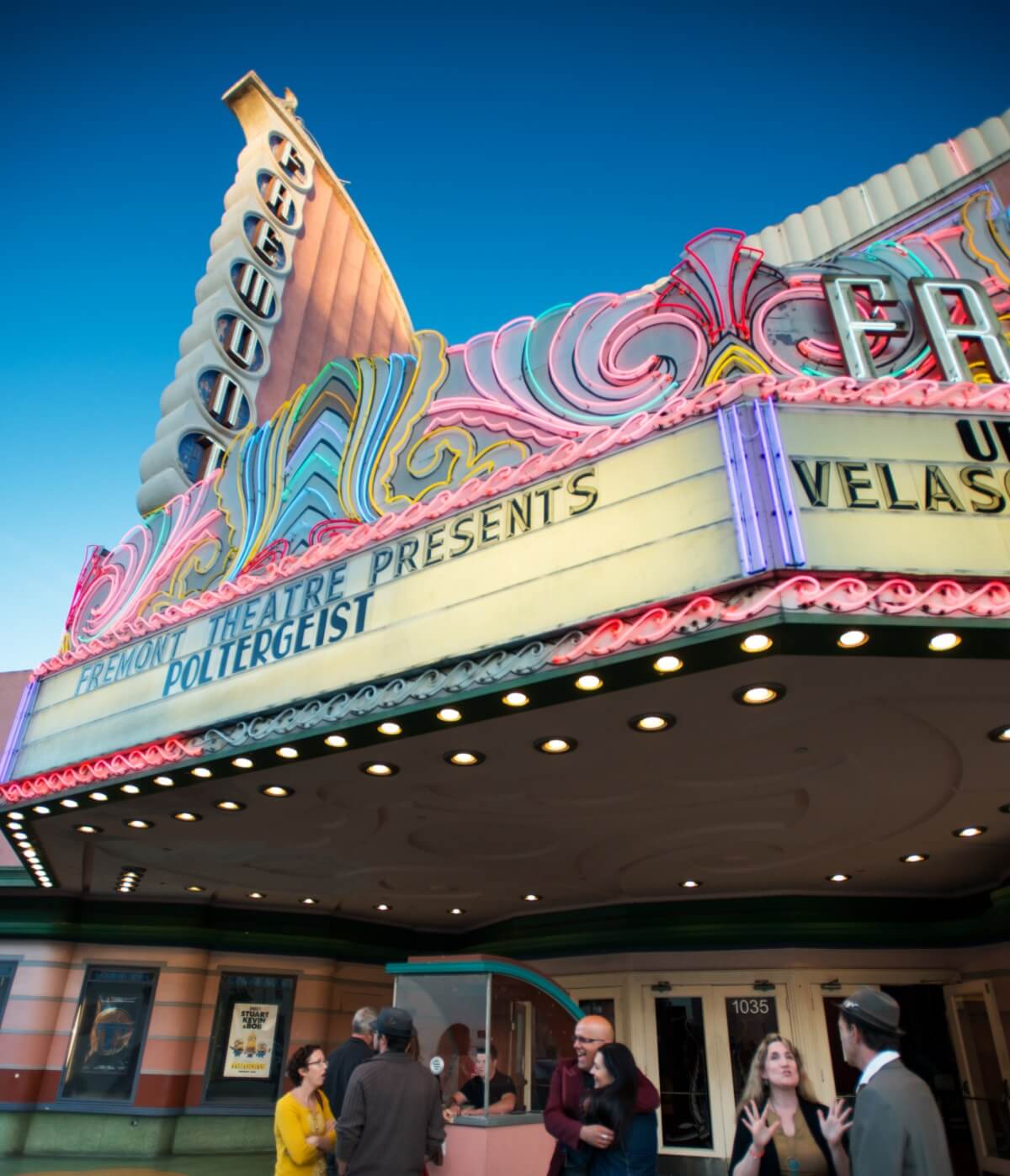 The historic Fremont Theater in San Luis Obispo, California