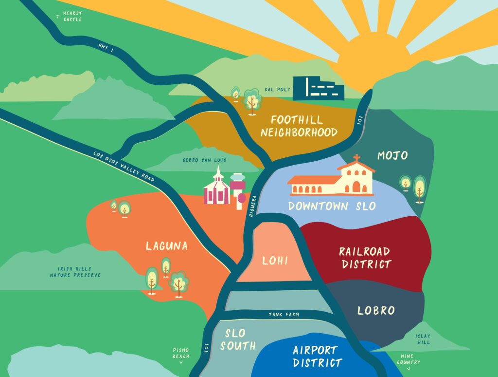 SLO Neighborhoods Map