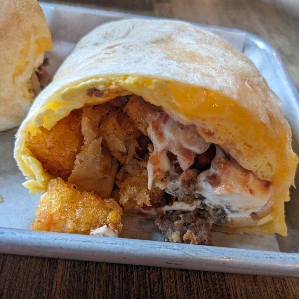 SLO Breakfast Burrito