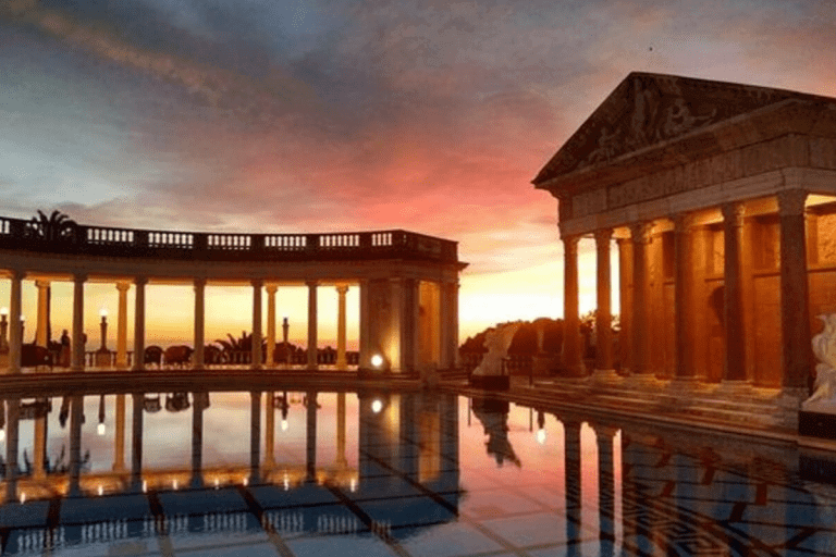 Hearst Castle Neptune Pool at Sunset