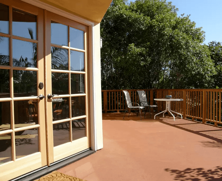 san luis obispo homestay backyard