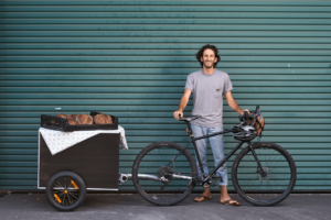 Sam with Bread Bike