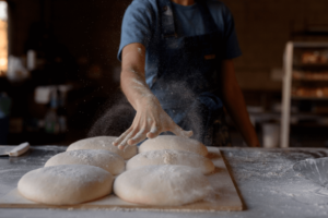 Bread Bike SLO shaping bread